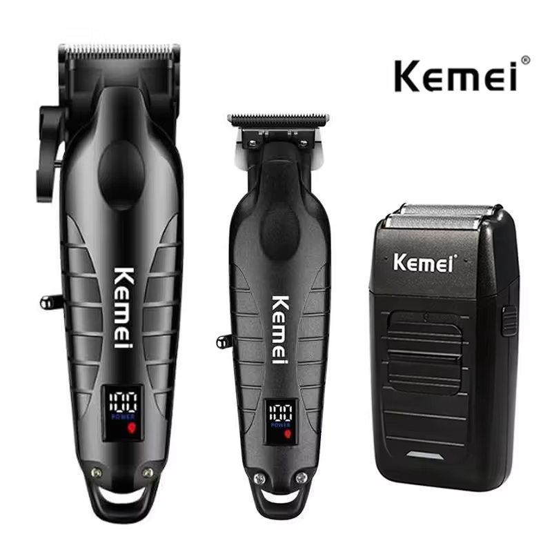 Electric Shaver Rotary - Kemei Hair Clipper Kit for Men,