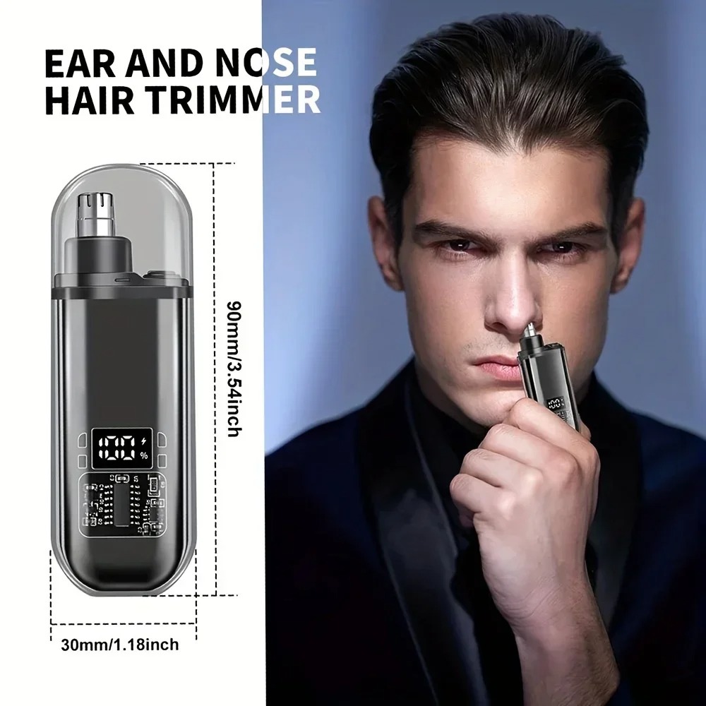USB Rechargeable Nose & Ear Ha - Mens Grooming Travel Kit 评论和价格