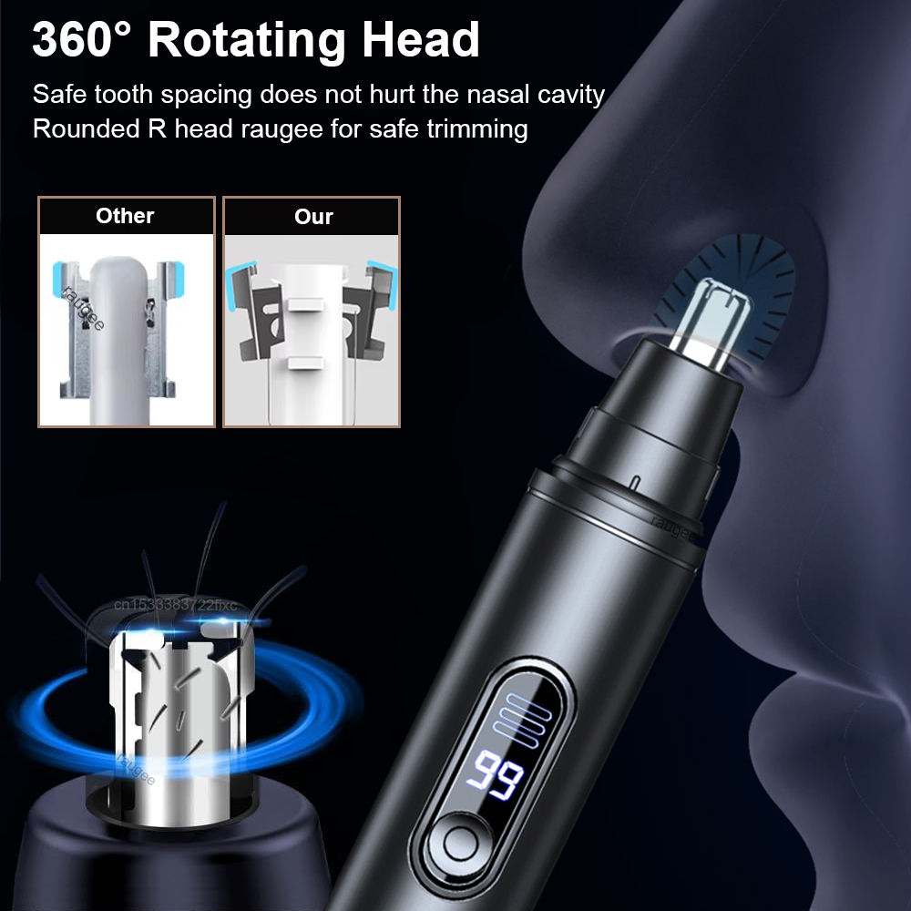 Nose Hair Trimmer for Men Elec - Nose Trimmer 评论和价格