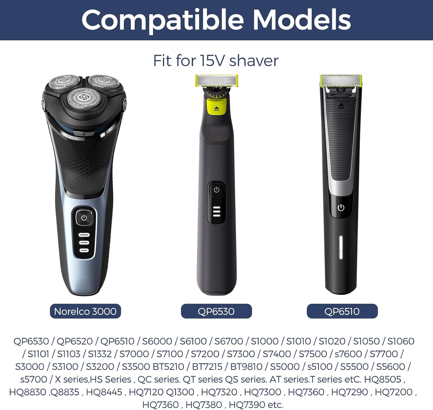 15V HQ8505 Typec Shaver Adapte - Electric Razor 评论和价格