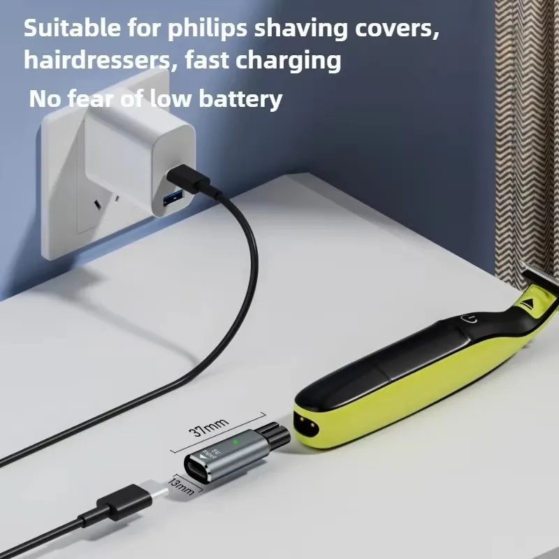 5V Type-C Shaver Adapter Charg - Beard Trimmer 评论和价格