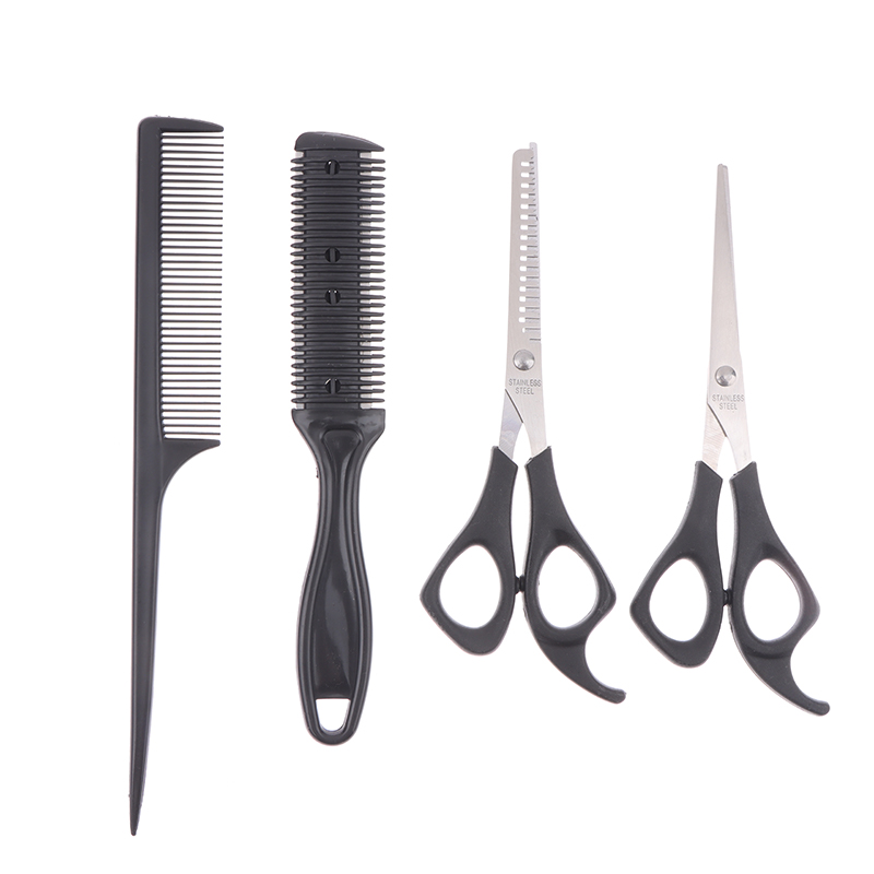 「4PCS Hair Scissors Hairdressi - Grooming Scissors 评论和价格