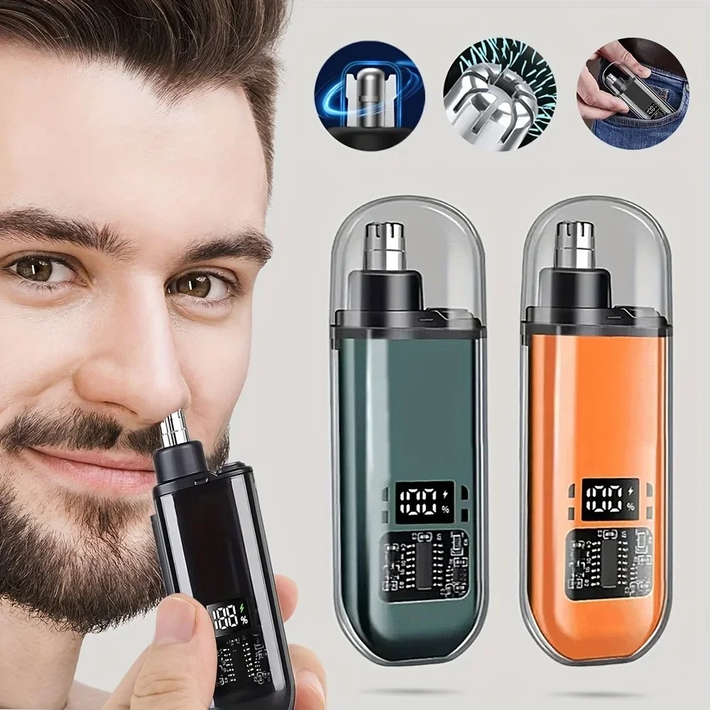 USB Rechargeable Nose & Ear Ha - Mens Grooming Travel Kit 评论和价格