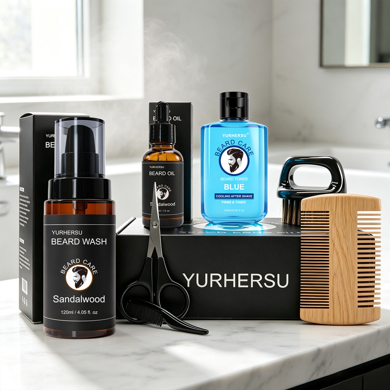 Beard grooming kit (7 pieces)3 - Grooming Kit 评论和价格