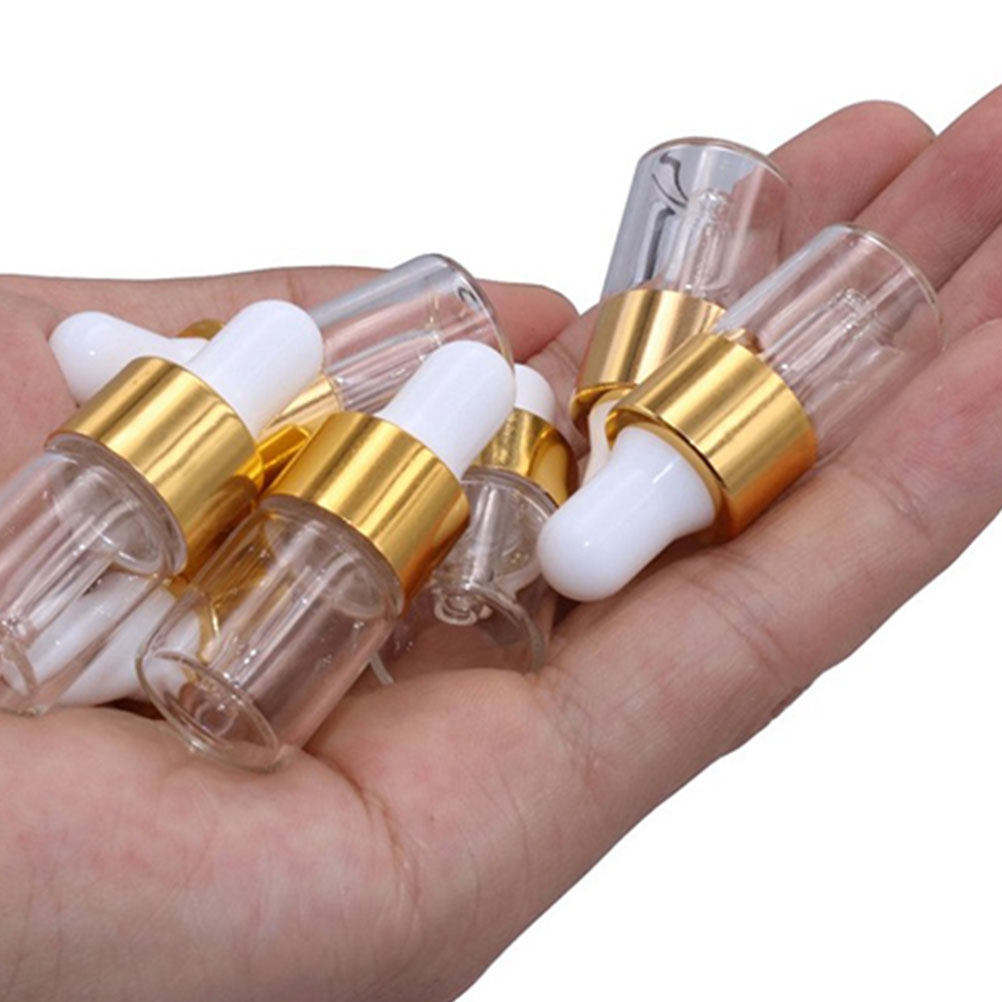 30Pcs Glass Essence Liquid Bot - Beard Oil 评论和价格