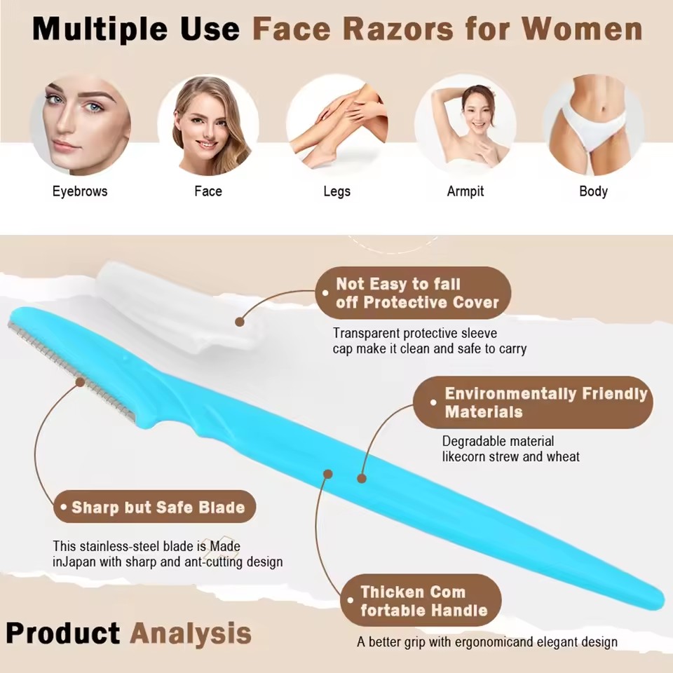 5/10/30/40Pcs Brow Razor and F - Aftershave 评论和价格
