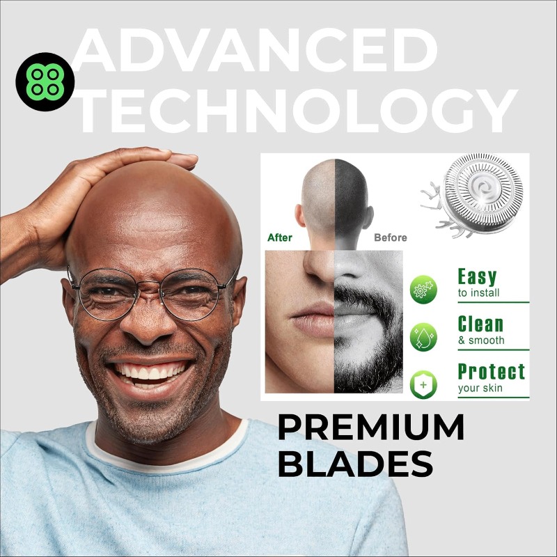 Shaver Replacement Heads for S - Aftershave 评论和价格