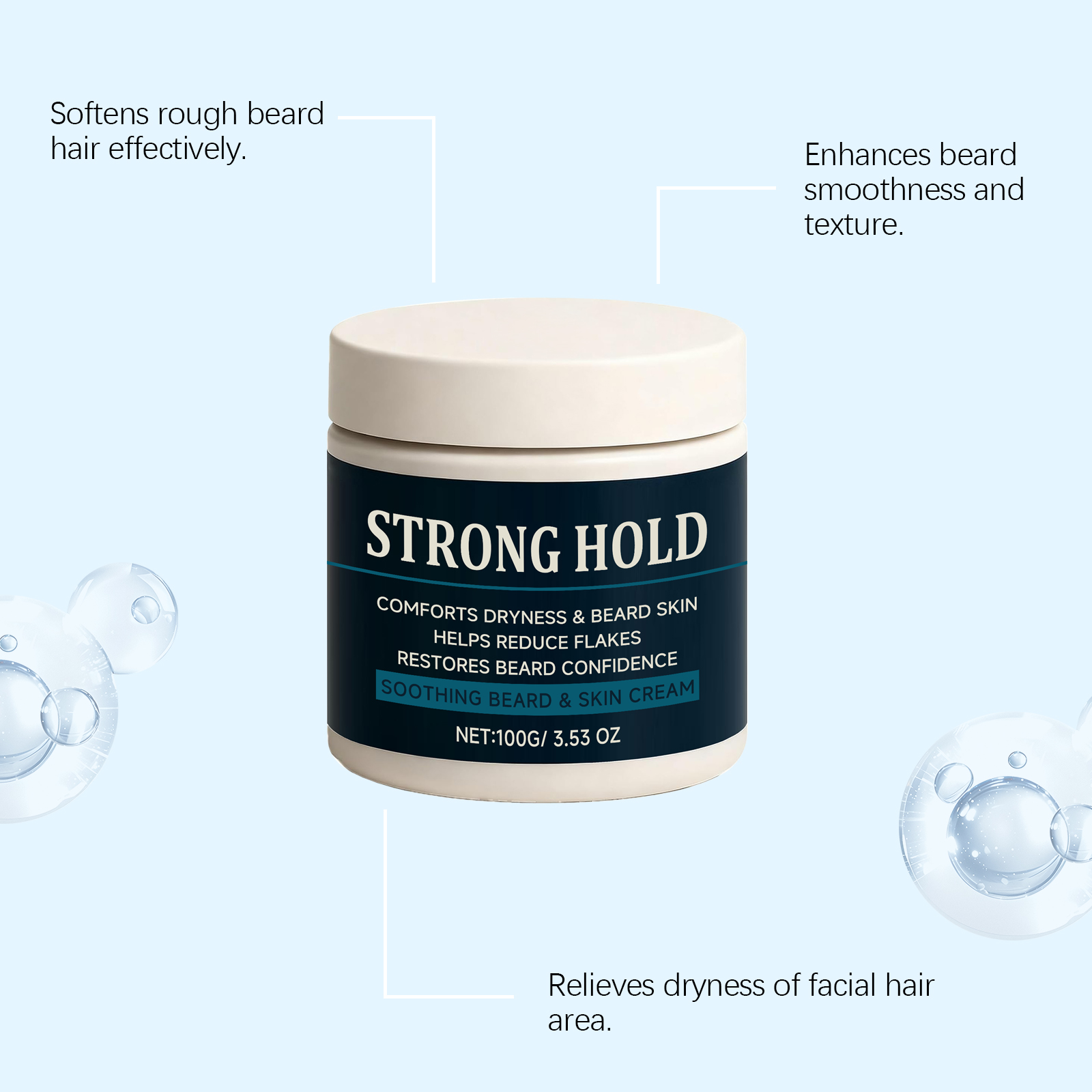 Men's Beard Moisturizer - Soft - Shaving Cream 评论和价格