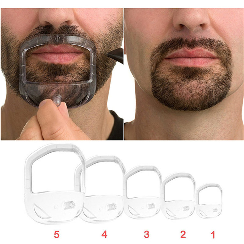 5 PCS/Set Beard Shaper Goatee  - Grooming Kit 评论和价格